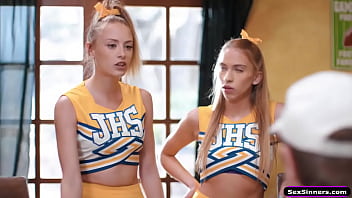 SexSinners.com - Cheerleaders rimmed and butt-fucked by coach