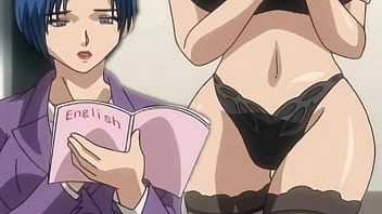 Steamy Professor Cougar Enjoys to Poke her Schoolgirls - Anime porn Uncensored